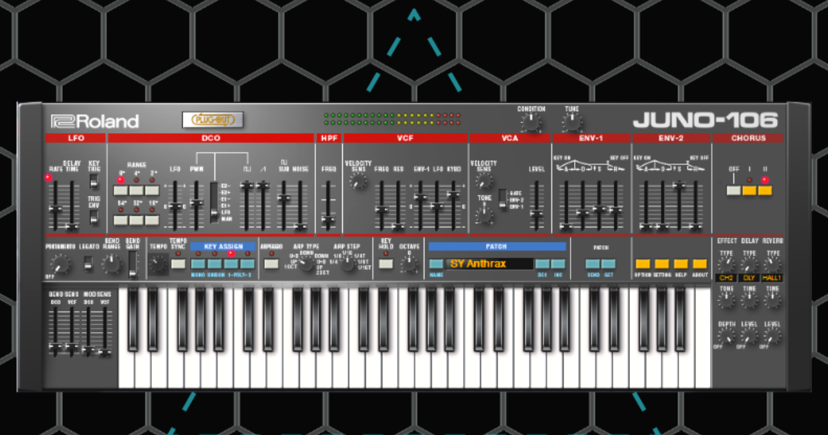JUNO-106 Roland クローンチップ搭載 JUNO-106 Roland クローンチップ搭載 - メルカリ