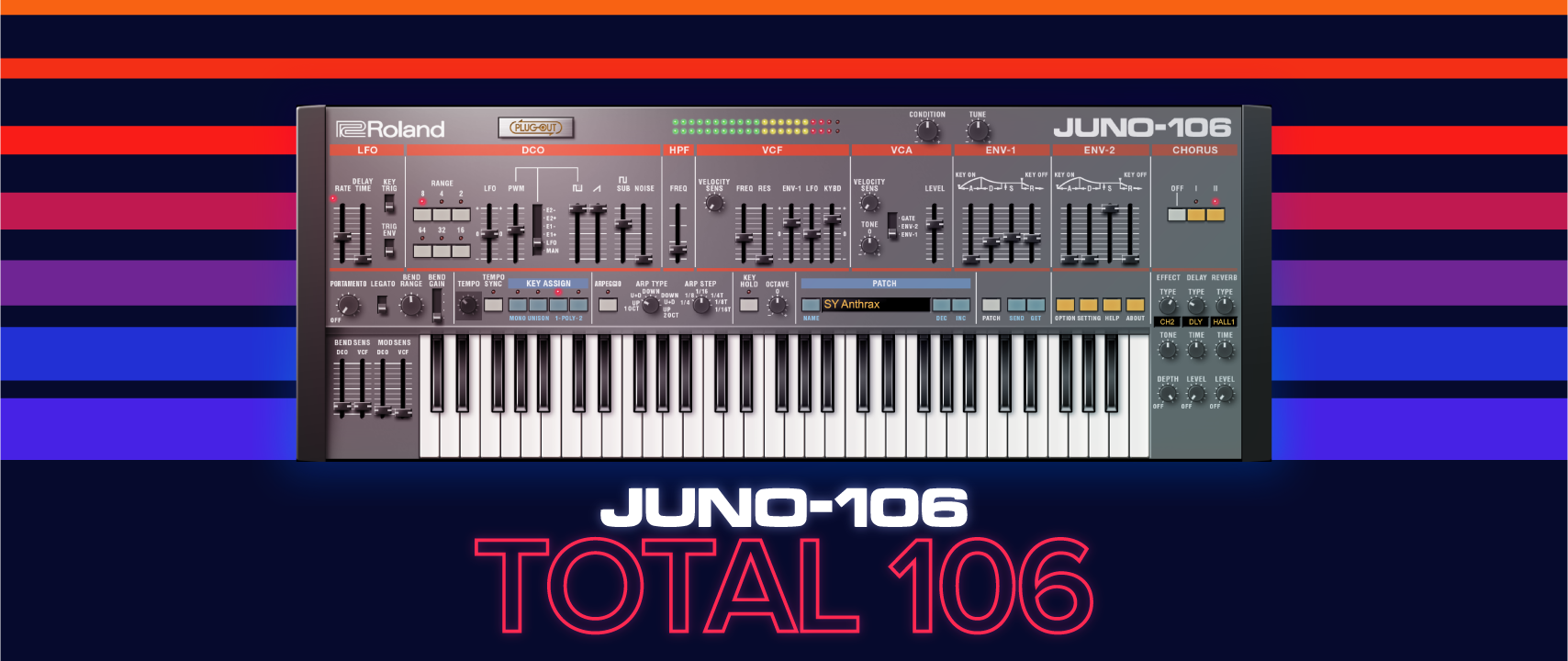 Roland Juno-106 plugin