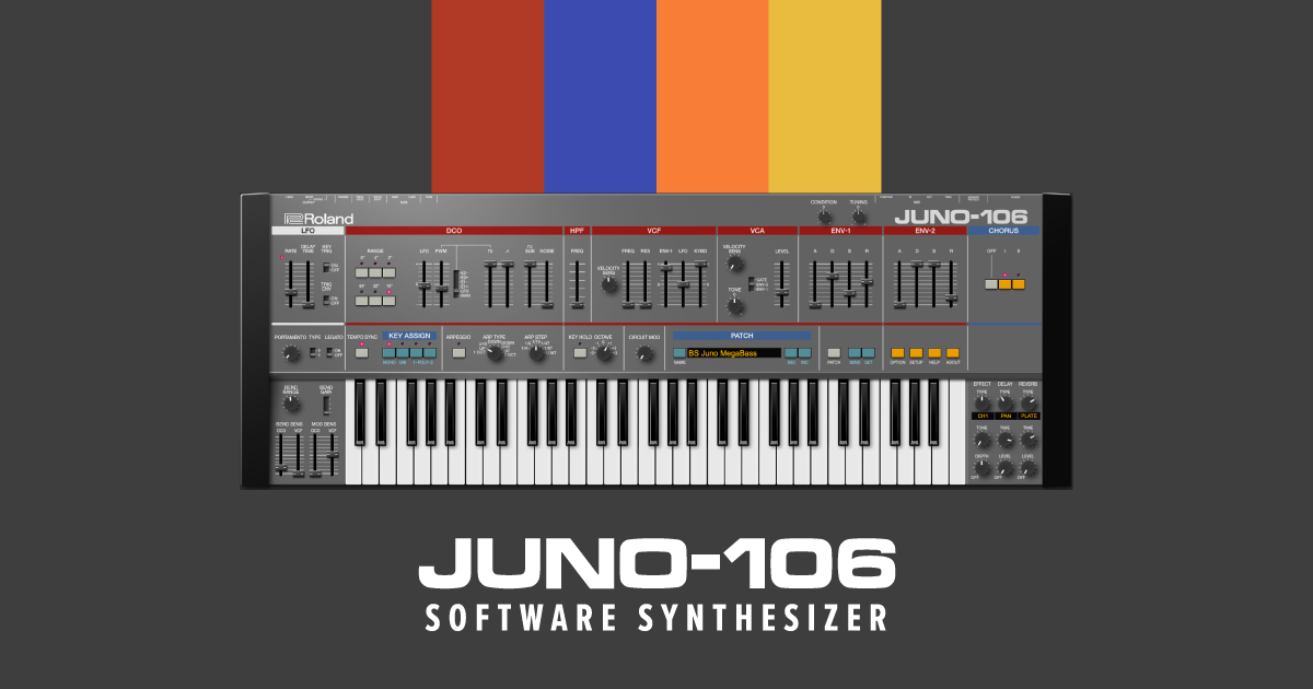 Purchase the JUNO-106 Software Synthesizer