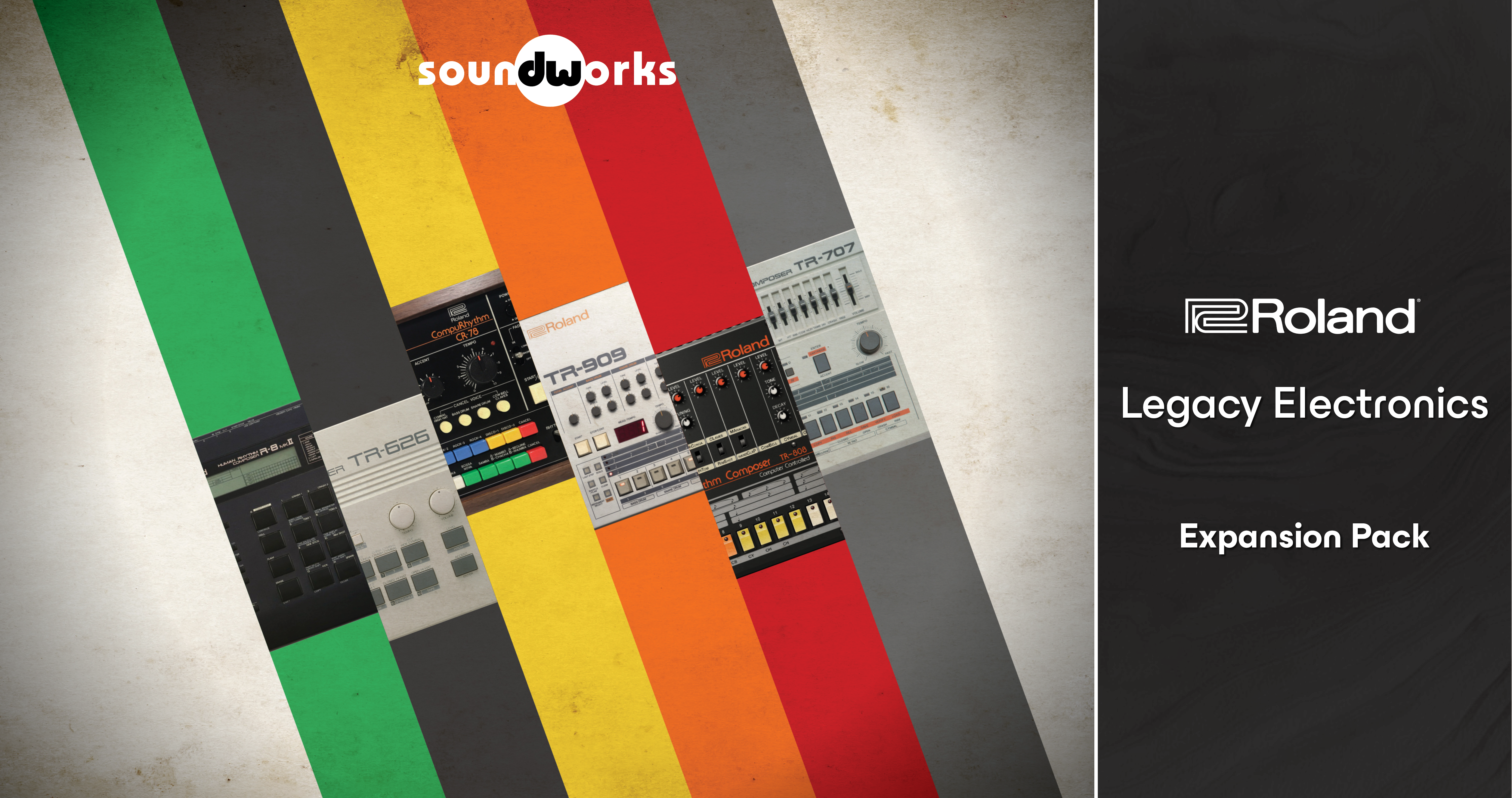 Add Classic Roland Drum Sounds to DW Soundworks