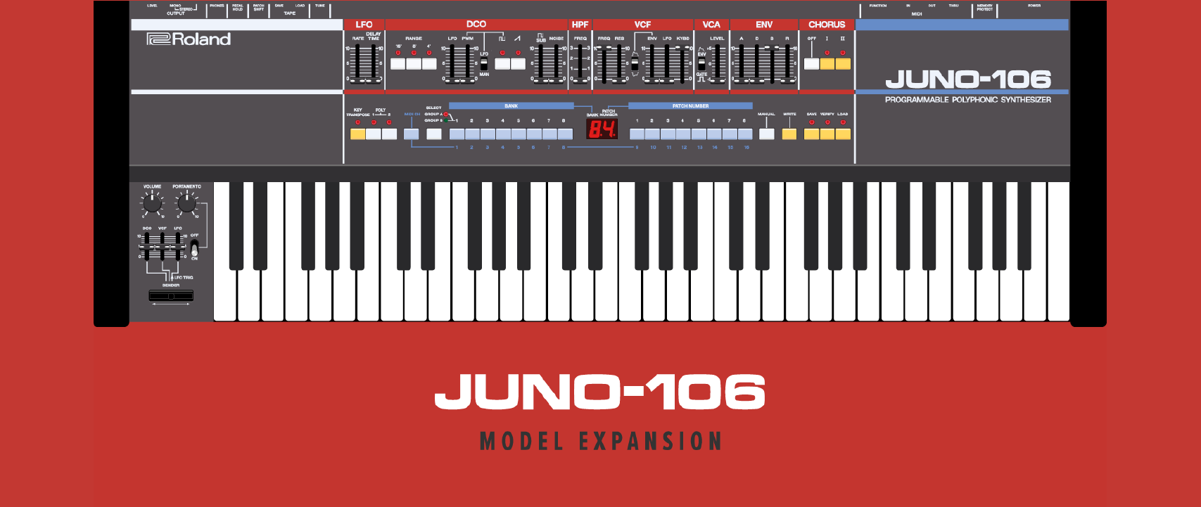 Synth juno 106 discount
