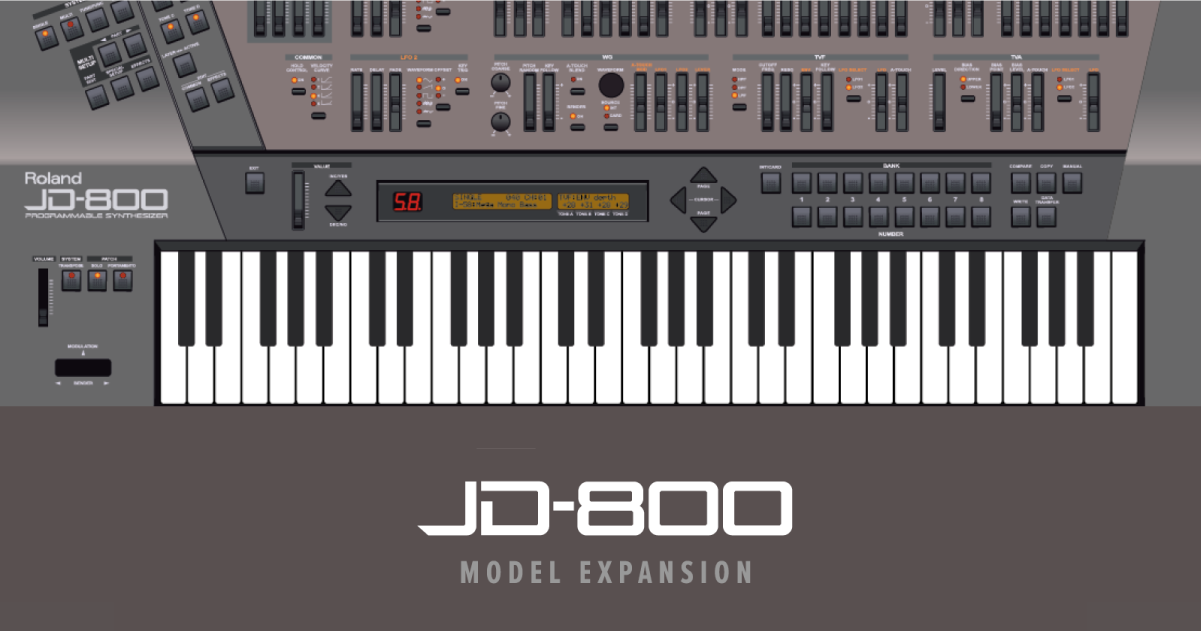JD-800 Model Expansion Now Available!