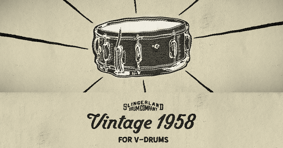 New: Slingerland Vintage 1958