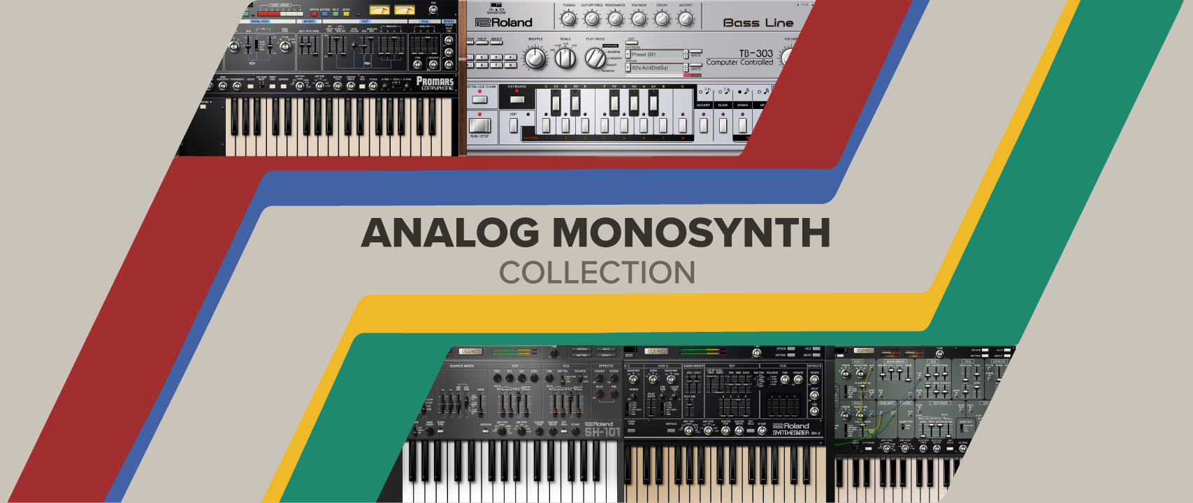 Analog mono synth top